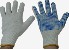 Arbeitsschutzhandschuhe, Grobstrick - Handschuh, Strickbund, genoppt