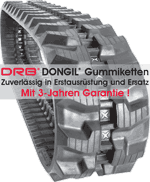 DRB - Dongil Gummiketten Zuverlssig in der Erstausrstung und Ersatz. Mit 3-Jahren Garantie! | Gummiketten Baggerketten Gummilaufketten
